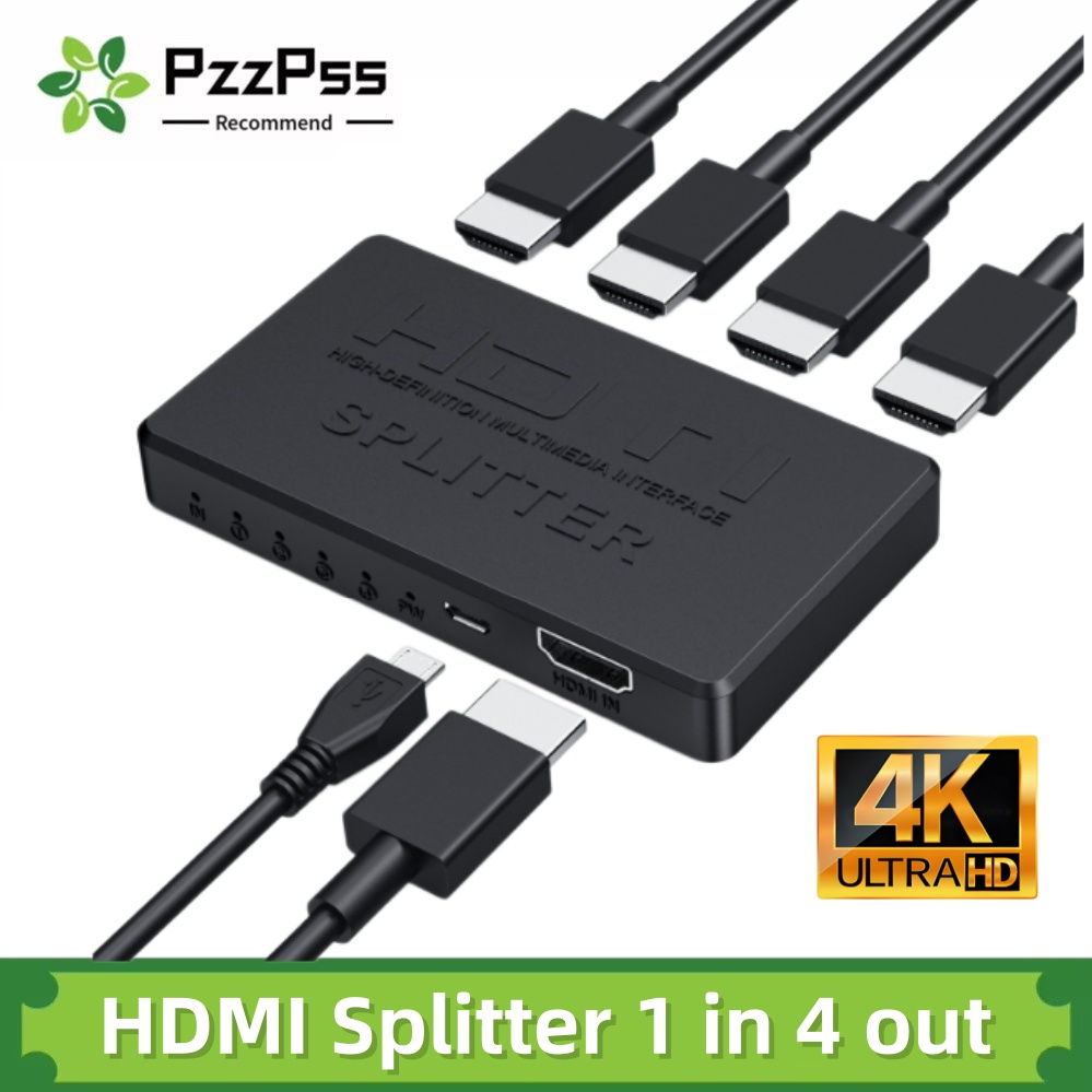 4x1 HDMI-compatible Video Swit - Esports Gaming Hub ulasan dan harga