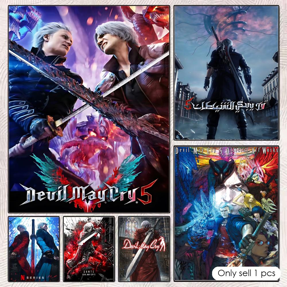 D-DevilS M-MayS C-CryS Poster  - Esports Gaming Wallpaper ulasan dan harga