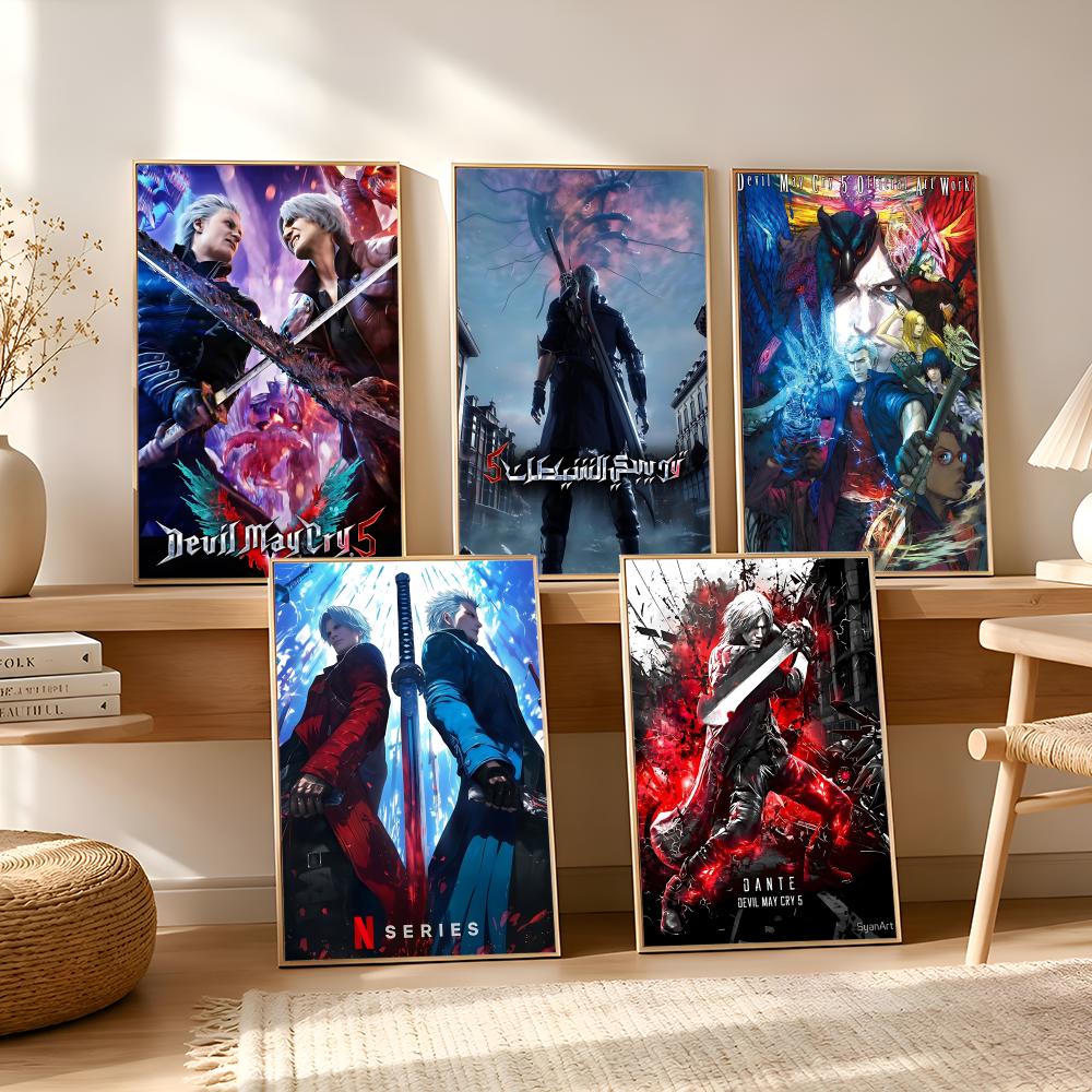 D-DevilS M-MayS C-CryS Poster  - Esports Gaming Wallpaper ulasan dan harga