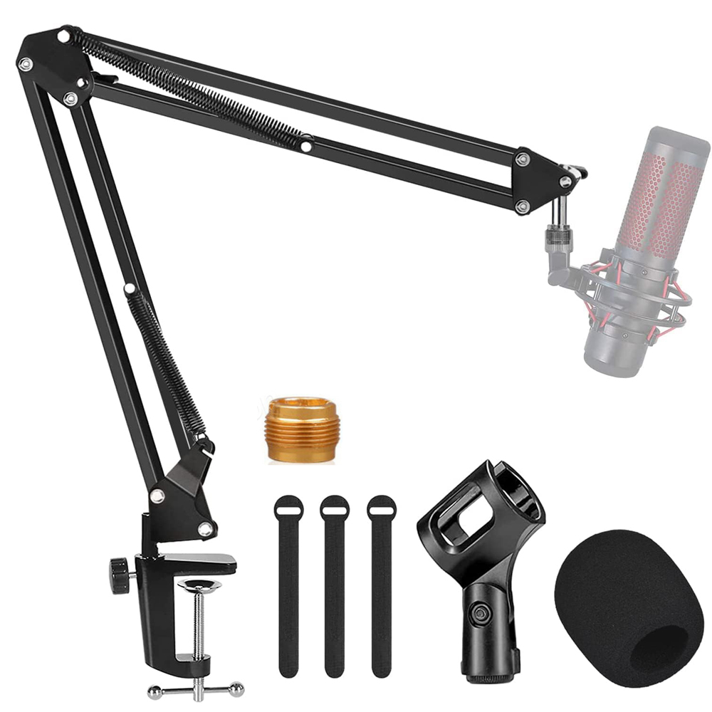Articulated Arm Microphone Sta - Microphone Arm Boom ulasan dan harga