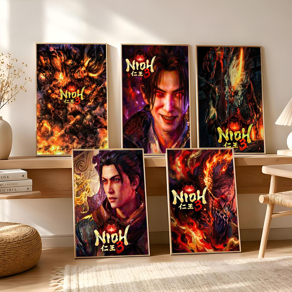 Action Game N-NiohS Poster Wal - Esports Gaming Wallpaper ulasan dan harga