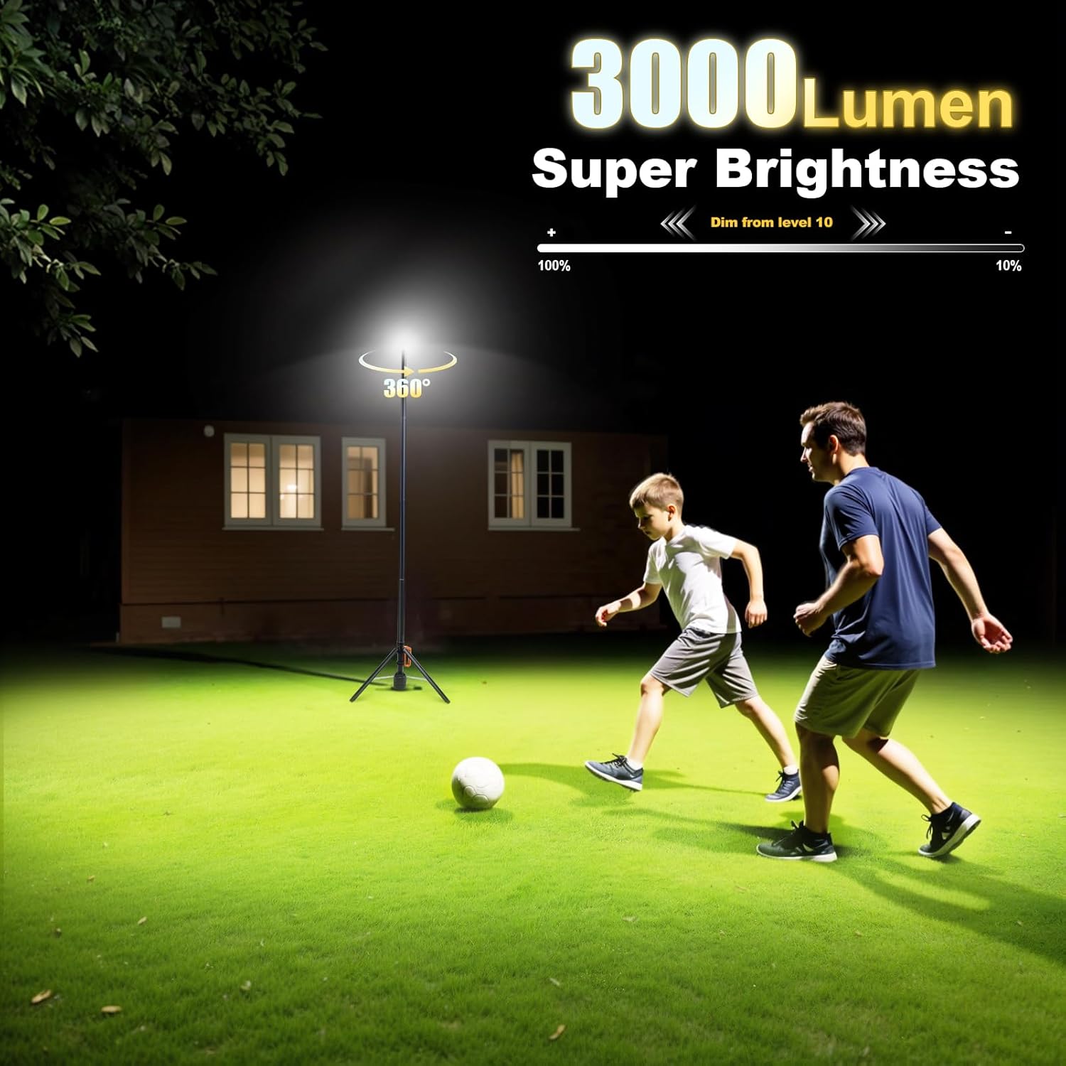 Ultra-bright 3000mm 3CCT Dimma - Controller Charging Stand ulasan dan harga
