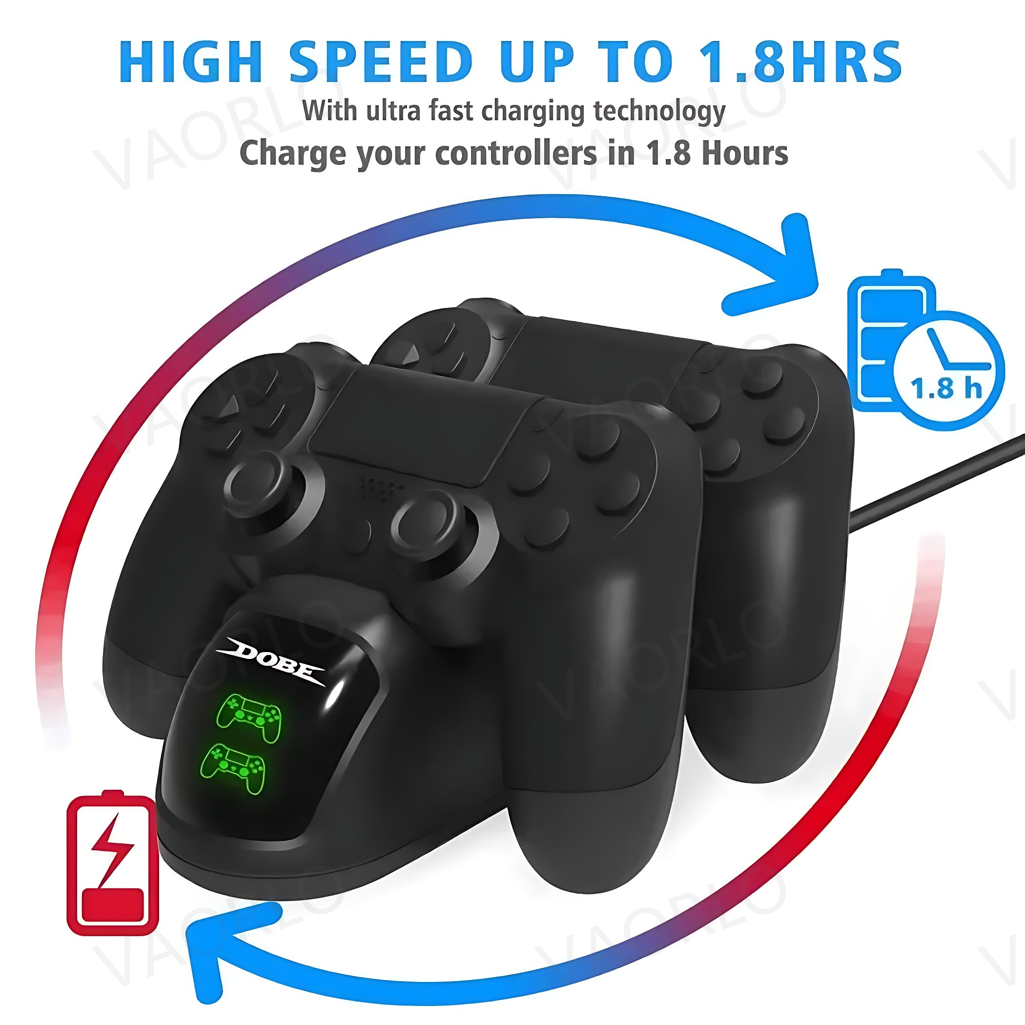 New PS4 Charging Station Wirel - Controller Charging Stand ulasan dan harga