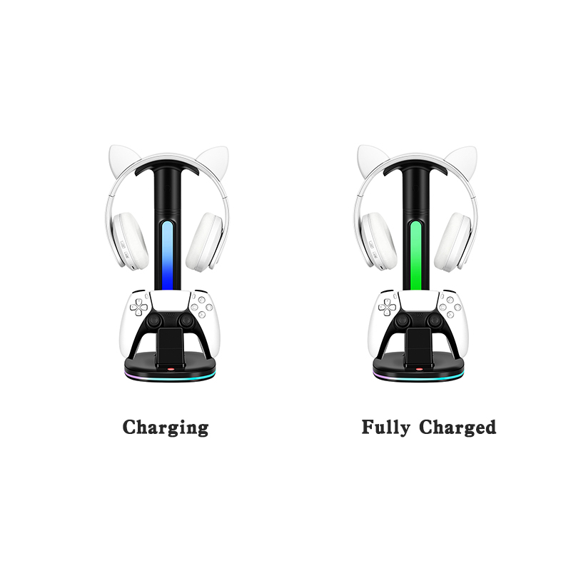 LED Display Stand for PS5 Game - Controller Charging Stand ulasan dan harga