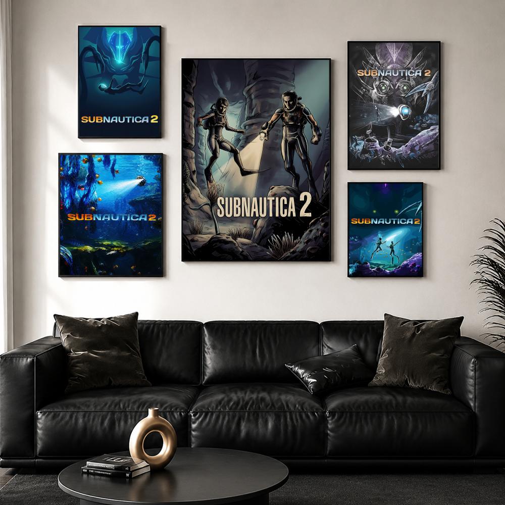 S-SubnauticaS 2 Poster HD Wall - Esports Gaming Wallpaper ulasan dan harga