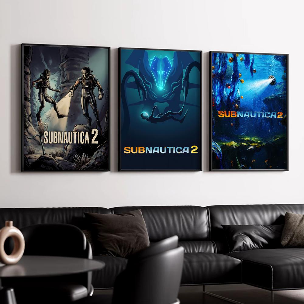 S-SubnauticaS 2 Poster HD Wall - Esports Gaming Wallpaper ulasan dan harga