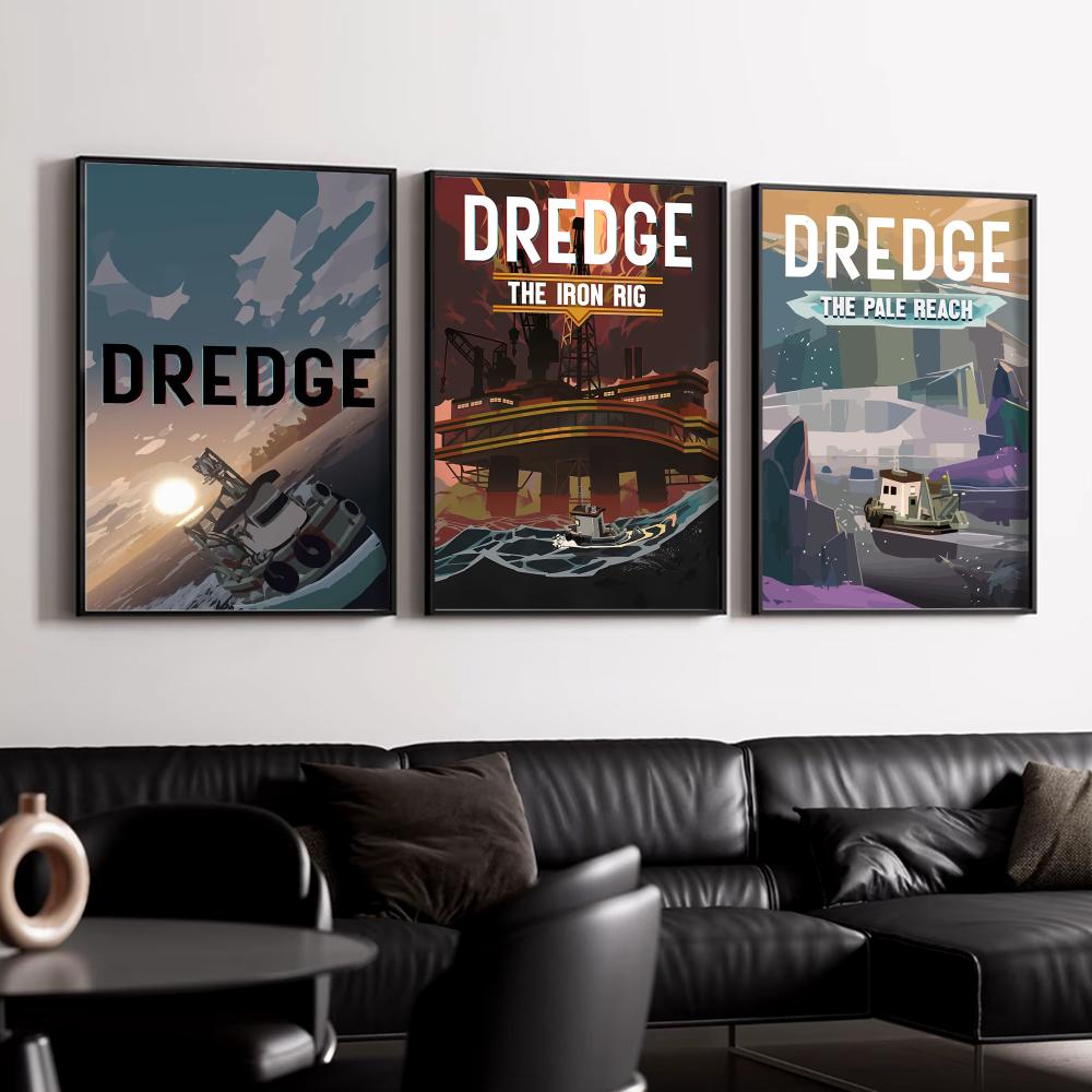 D-DredgeS Game Poster Wall Pos - Esports Gaming Wallpaper ulasan dan harga