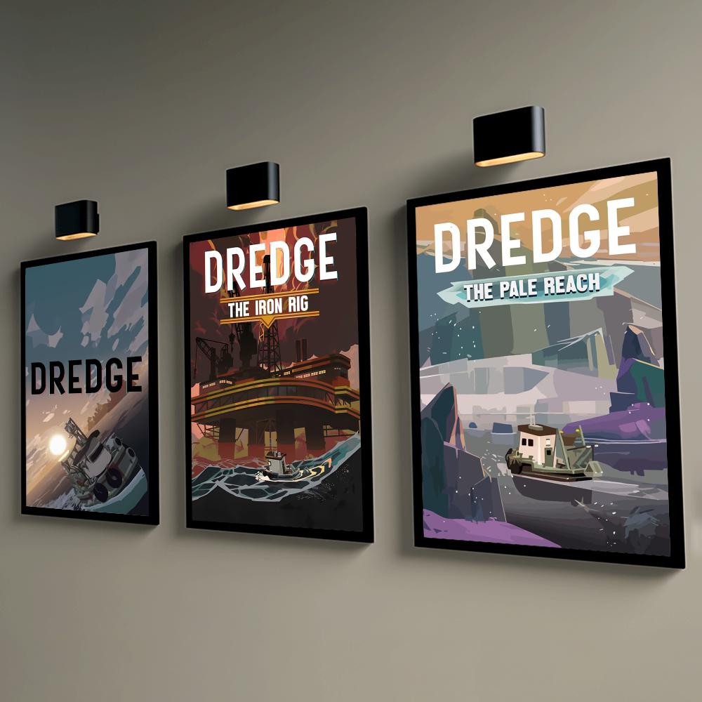 D-DredgeS Game Poster Wall Pos - Esports Gaming Wallpaper ulasan dan harga