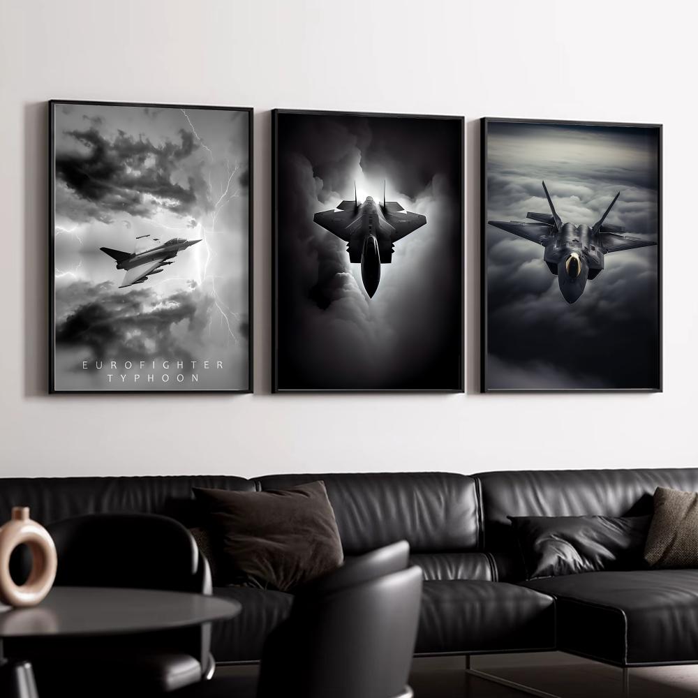 Cool Fighter Jet Poster Wall P - Esports Gaming Wallpaper ulasan dan harga
