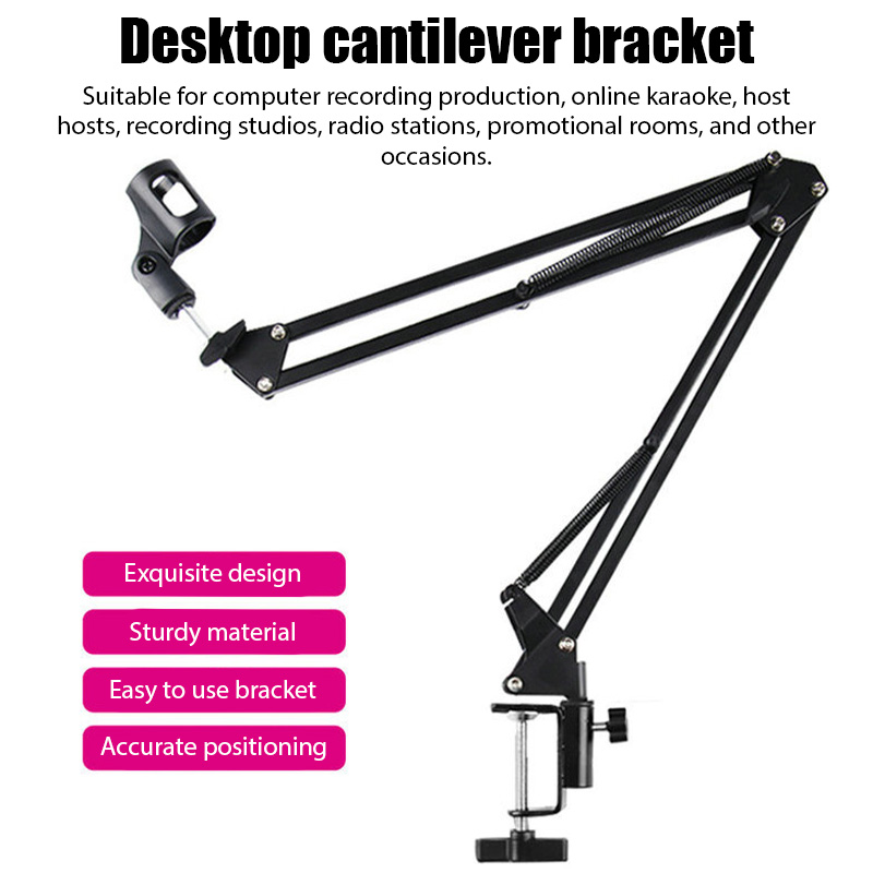 Professional Flexible Desktop  - Microphone Arm Boom ulasan dan harga