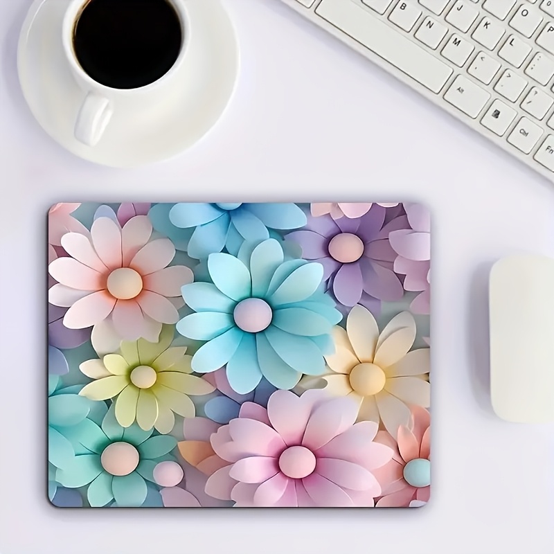 Brand Cute Floral Mouse Pad Ir - Esports Gaming Brands ulasan dan harga