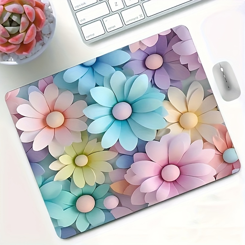 Brand Cute Floral Mouse Pad Ir - Esports Gaming Brands ulasan dan harga