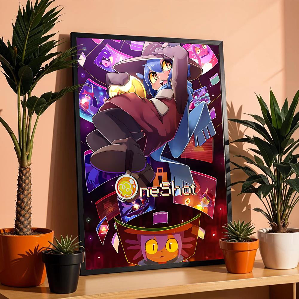 Puzzle Game O-OneShotS Poster  - Esports Gaming Wallpaper ulasan dan harga