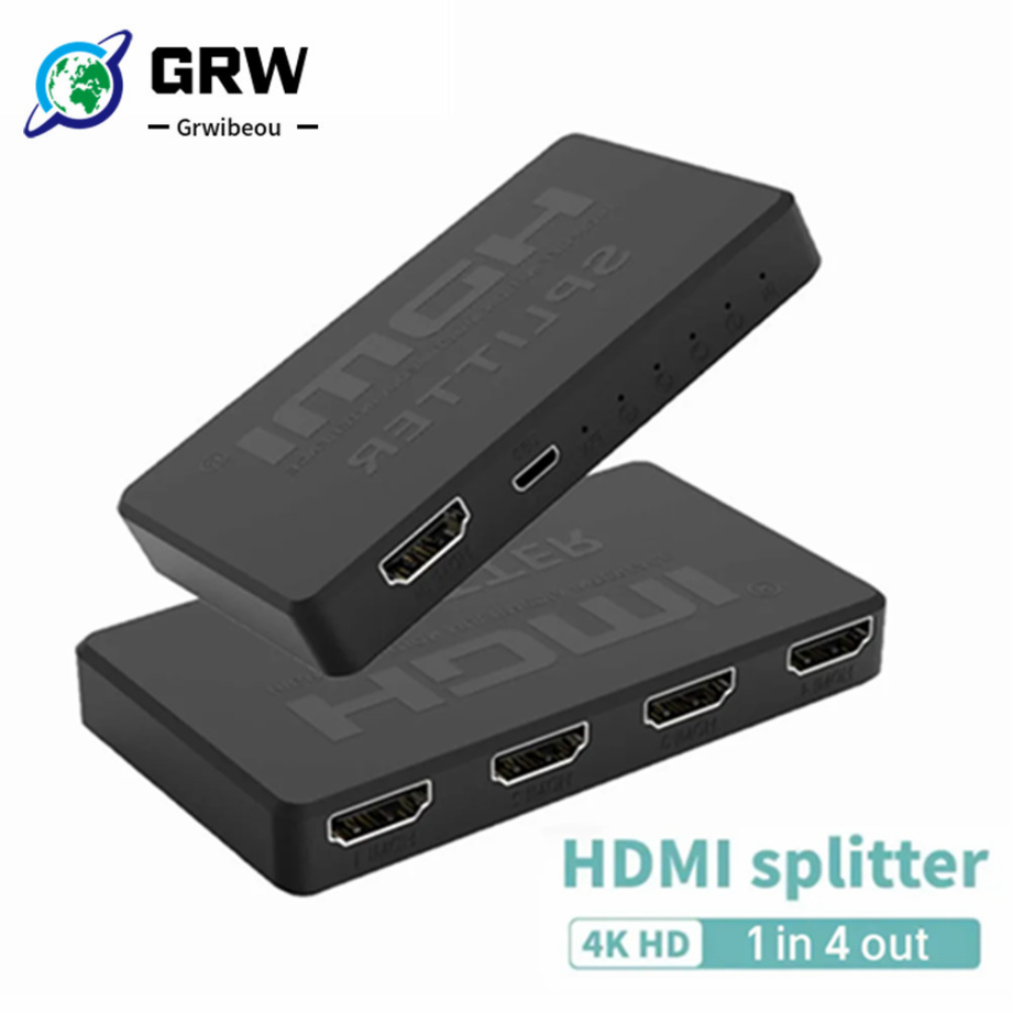 4x1 HDMI-compatible Video Swit - Esports Gaming Hub ulasan dan harga