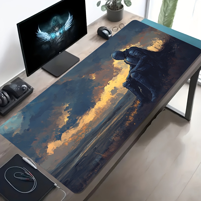 Brand Large Gaming Desk Mat Kn - Esports Gaming Brands ulasan dan harga