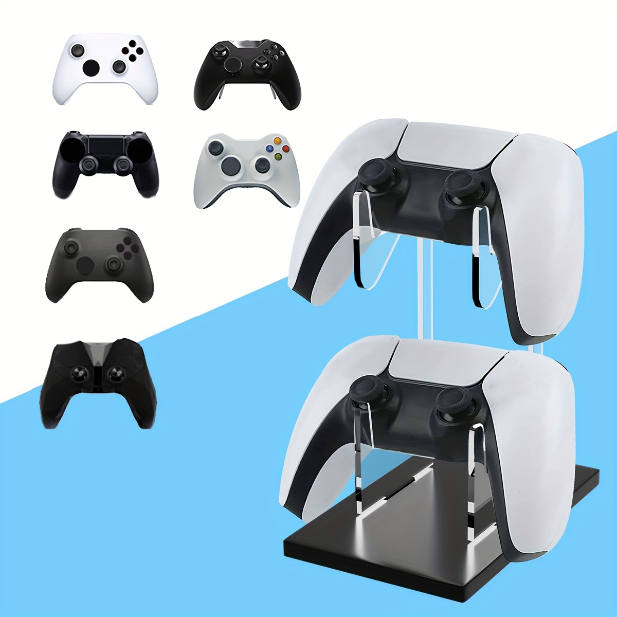 Game controller double-layer u - Controller Charging Stand ulasan dan harga
