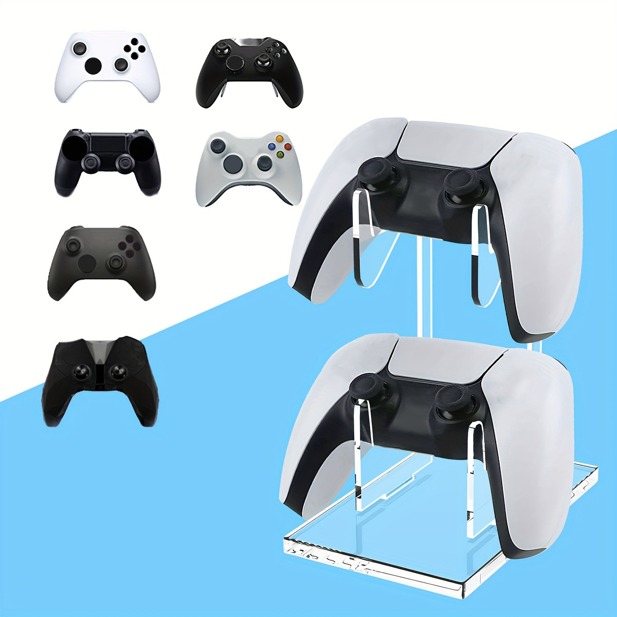 Game controller double-layer u - Controller Charging Stand ulasan dan harga