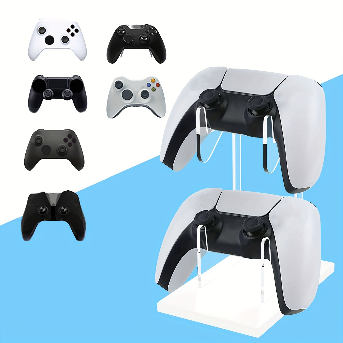 Game controller double-layer u - Controller Charging Stand ulasan dan harga