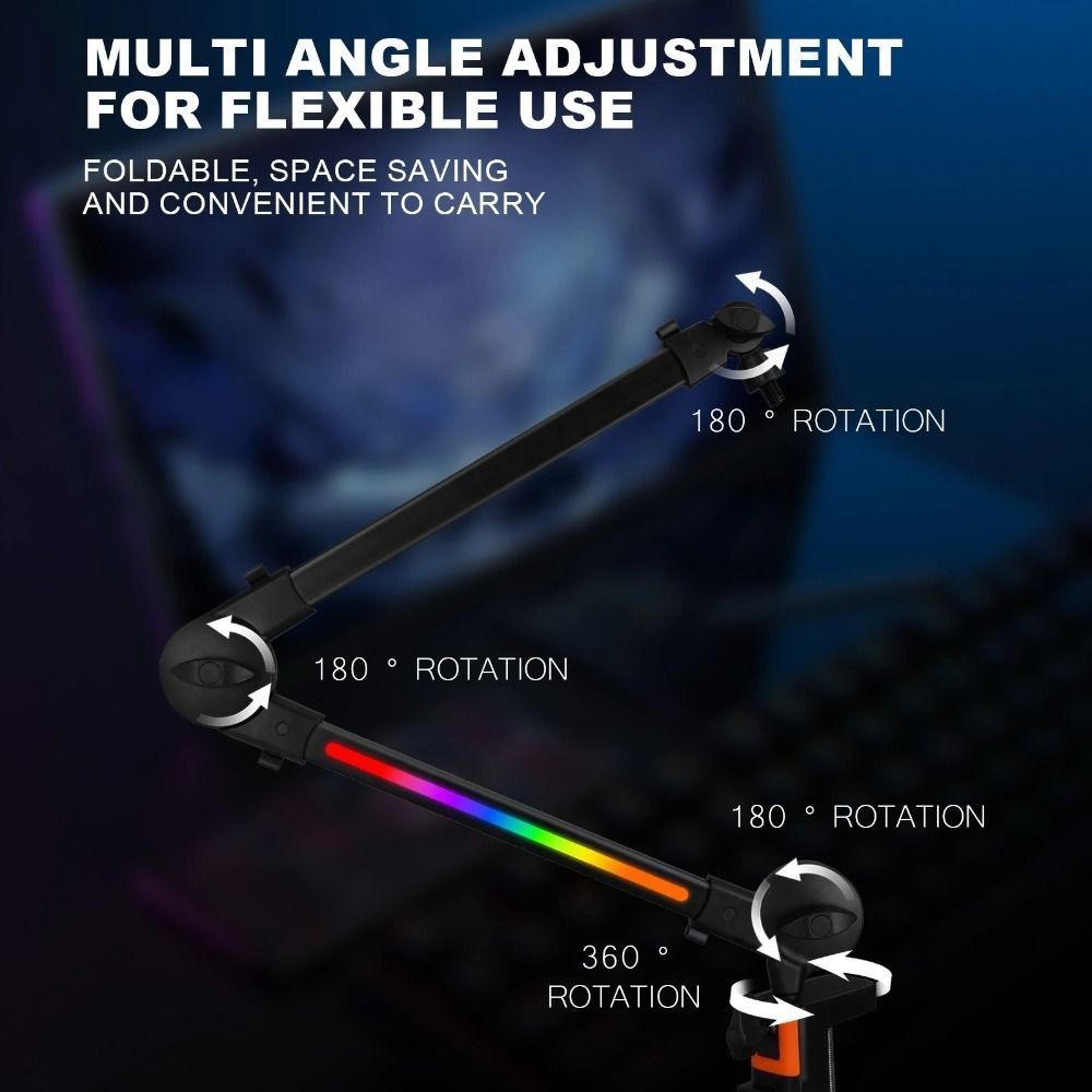 Professional 360° Rotation Mic - Microphone Arm Boom ulasan dan harga